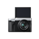 Panasonic Lumix Fotocamera TZ99 DC-TZ99 (DC-TZ99E-S - Pocket-sized Travel 30x Zoom Camera - Silver)
