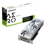 GIGABYTE GeForce RTX 5080 AERO OC SFF 16G Scheda Grafica - 16GB GDDR7, 256 bit, PCI-E 5.0, 2730MHz Core Clock, 3 x DisplayPort, 1 x HDMI, GV-N5080AERO OC-16GD