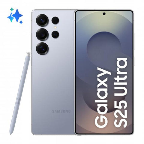 Samsung Galaxy S25 Ultra 17,5 cm [6.9] Doppia SIM Android 15 5G USB tipo-C 12 GB 1 TB 5000 mAh Blu, Argento (Samsung Galaxy S25 Ultra - 5G smartphone - dual-SIM - RAM 12 GB / Internal Memory 1 TB - O