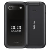 Nokia 2660 Flip 7,11 cm [2.8] 136,4 g Nero Telefono cellulare basico (HMD 2660 FLIP TA-1711 DS GB COSY BLACK)