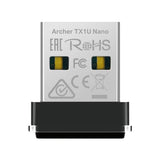 TP-LINK TP.LINK AX300 NANO WI-FI 6 WIRELESS USB ADAPTER - ARCHER TX1U NANO