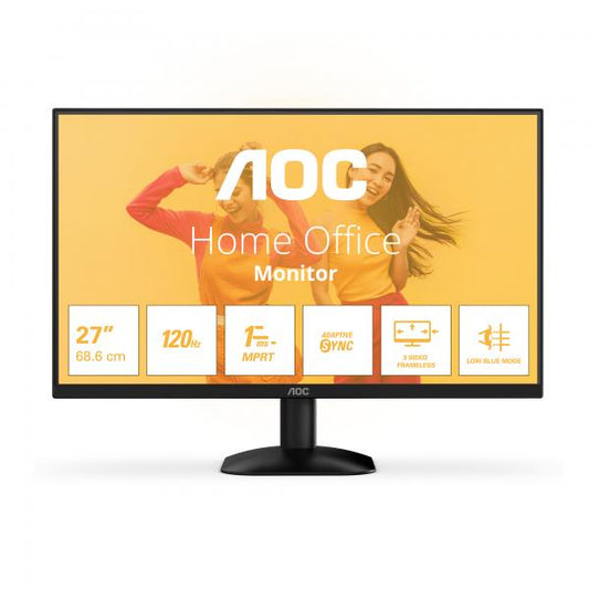 MONITOR AOC LED 27" WIDE 27B35HM VA 1920X1080 100HZ 4MS 250CD/MQ 3.000:1 VGA HDMI