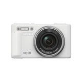 Yashica City 100 Fotocamera compatta 72 MP CMOS Argento, Bianco