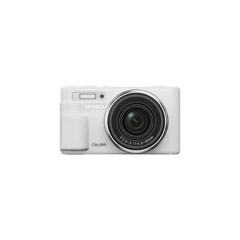 Yashica City 200 Kompaktkamera 72 MP CMOS Wei 10x Optischer Zoom 5K Video
