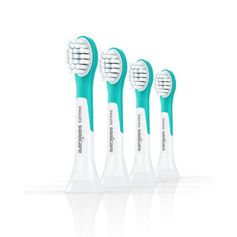 PHILIPS HX6034/90 SONICARE TESTINE DI RICAMBIO PER BAMBINI CONF 4 Pz.