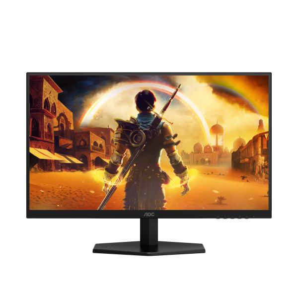 AOC G4 Q27G42XE Monitor PC 68,6 cm [27] 2560 x 1440 Pixel Quad HD Nero, Rosso (AOC Gaming Q27G42XE - LED monitor - gaming - 27 - 2560 x 1440 QHD @ 180 Hz - Fast IPS - 300 cd/m? - 1000:1 - HDR10 - 0.5