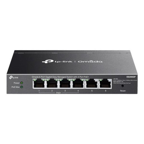 OMADA 6-PORT GIGABIT EASY MANAGED SWITCH WITH 4-PORT POE+