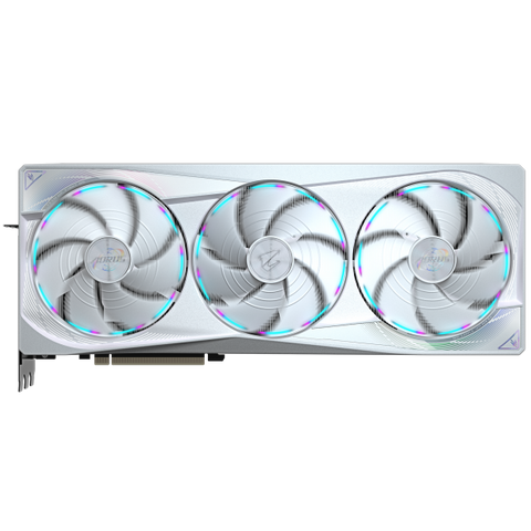 GIGABYTE AORUS GeForce RTX 5080 MASTER ICE 16G Scheda Grafica - 16GB GDDR7, 256 bit, PCI-E 5.0, 2805MHz Core Clock, 3 x DP 2.1a, 1 x HDMI 2.1b, NVIDIA DLSS 4, GV-N5080AORUSM ICE-16GD