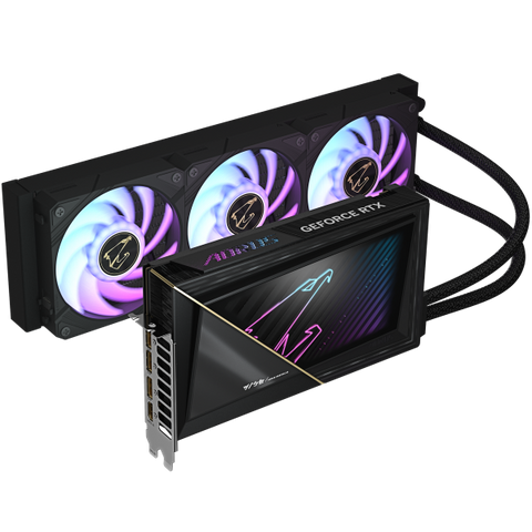 GIGABYTE AORUS GeForce RTX 5090 XTREME WATERFORCE 32G Scheda Grafica - 32 GB GDDR7, 512 bit, PCI-E 5.0, 2655 MHz Frequenza Base, 3 x DP 2.1a, 1 x HDMI 2.1b, NVIDIA DLSS 4, GV-N5090AORUSX W-32GD