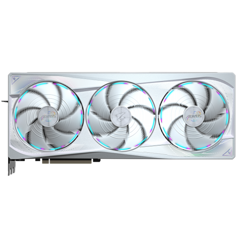 GIGABYTE AORUS GeForce RTX 5090 MASTER ICE 32G Scheda Grafica - 32 GB GDDR7, 512 bit, PCI-E 5.0, 2655MHz Frequenza Base, 3 x DP 2.1a, 1 x HDMI 2.1b, NVIDIA DLSS 4, GV-N5090AORUSM ICE-32GD