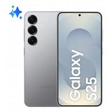 Samsung Galaxy S25 Smartphone AI, Display 6.2'' FHD+ Dynamic AMOLED 2X, Fotocamera 50MP, RAM 12GB, 256GB, 4.000 mAh, Silver shadow (Samsung Galaxy S25 5G 12/256GB Dual SI)