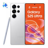 Samsung Galaxy S25 Ultra Smartphone AI, Display 6.9'' QHD+ Dynamic AMOLED 2X, Fotocamera 200MP, RAM 12GB, 1TB, 5.000 mAh, Titanium Whitesilver