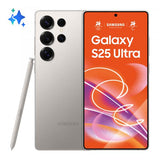 Samsung Galaxy S25 Ultra Smartphone AI, Display 6.9'' QHD+ Dynamic AMOLED 2X, Fotocamera 200MP, RAM 12GB, 512GB, 5.000 mAh, Titanium Gray