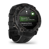Garmin Instinct 3 AMOLED 3,05 cm (1.2") 45 mm Digitale 390 x 390 Pixel Touch screen Nero GPS (satellitare)