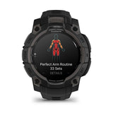 Garmin Instinct 3 AMOLED 3,05 cm (1.2") 45 mm Digitale 390 x 390 Pixel Touch screen Nero GPS (satellitare)
