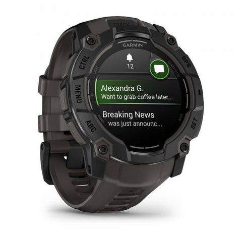 Garmin Instinct 3 AMOLED 3,3 cm (1.3") 50 mm Digitale 416 x 416 Pixel Touch screen Nero GPS (satellitare)