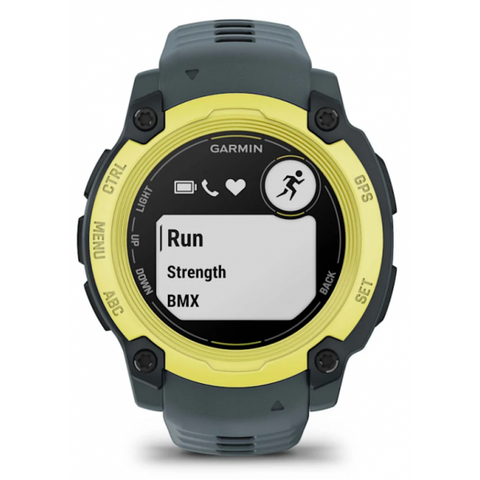 Garmin Instinct E 2,18 cm (0.86") MIP 40 mm Digitale 166 x 166 Pixel Grigio, Lime GPS (satellitare)