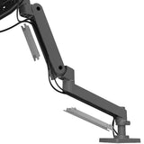 Ergotron LX Series 45-684-293 Supporti a parete per TV 68,6 cm [27] Scrivania Grigio (LX PRO ARM DUAL DIRECT DESK - MOUNT DIG)