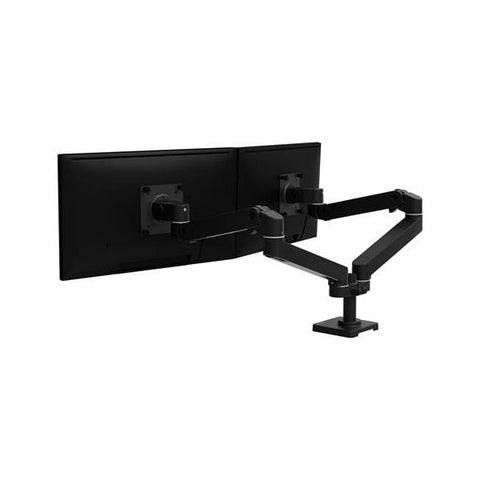 Ergotron LX Pro Series 45-686-292 Supporti a parete per TV 68,6 cm [27] Scrivania Nero (LX PRO ARM DUAL SIDE-BY-SIDE - WCB)