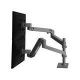 Ergotron LX Series 45-690-293 Supporti a parete per TV 68,6 cm (27") Scrivania Grigio scuro