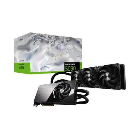 MSI SUPRIM GEFORCE RTX 5090 32G LIQUID SOC SCHEDA VIDEO NVIDIA 32 GB GDDR7 PCI Express x16 5.0 - 1x HDMI 3 x DISPLAYPORT