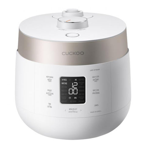 Cuckoo CRP-ST0609F cuoci riso 1,08 L 880 W Champagne, Bianco