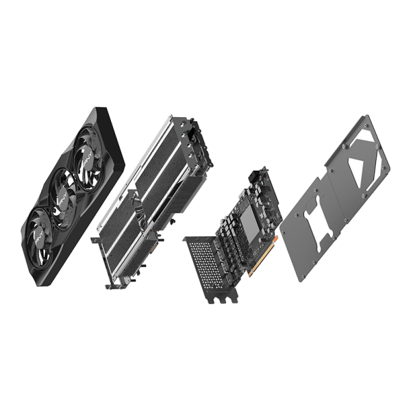 SVGA PNY RTX 5070TI 16GB ARGB EPIC-X RGB GDDR7 256BIT PCIE 5.0 HDMI+3DP 3*FAN - VCG5070T16TFXPB1-O