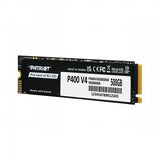 PATRIOT P400VP500GM28H P400 V4 SSD, 500GB, M.2 2280 PCIe Gen 4x4, 6200/5200 MB/s, Black, Heatsink (P400VP500GM28H)