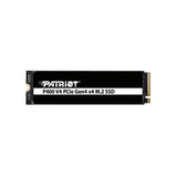 PATRIOT P400VP1TBM28H P400 V4 SSD, 1TB M.2 2280 PCIe Gen 4x4, 6200/5200 MB/s, Black, Heatsink (P400VP1TBM28H)