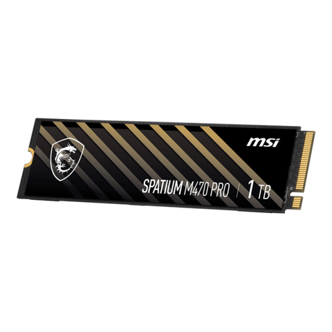 MSI SPATIUM M470 PRO PCIe 4.0 NVMe M.2 1TB drives allo stato solido PCI Express 4.0 3D NAND