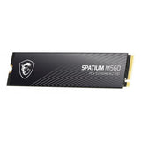 MSI SPATIUM M560 PCIE 5.0 NVME M.2 1TB drives allo stato solido PCI Express 5.0 3D NAND