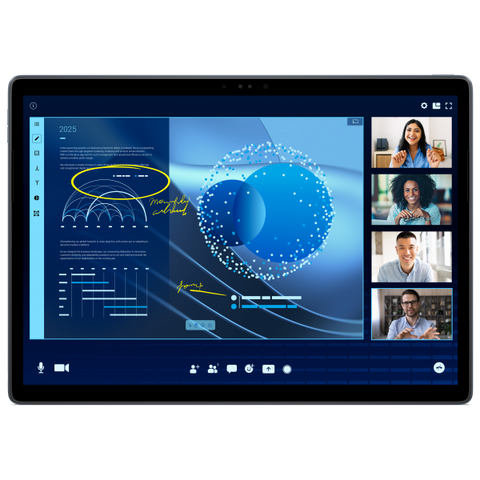 DELL Latitude 7350 Detachable Intel Core Ultra 7 164U Ibrido (2 in 1) 33 cm (13") Touch screen 3K 16 GB LPDDR5x-SDRAM 512 GB SSD Wi-Fi 7 (802.11be) Windows 11 Pro Tedesco Nero