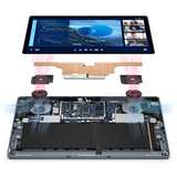 DELL Latitude 7350 Detachable Intel Core Ultra 7 164U Ibrido (2 in 1) 33 cm (13") Touch screen 3K 16 GB LPDDR5x-SDRAM 512 GB SSD Wi-Fi 7 (802.11be) Windows 11 Pro Tedesco Nero