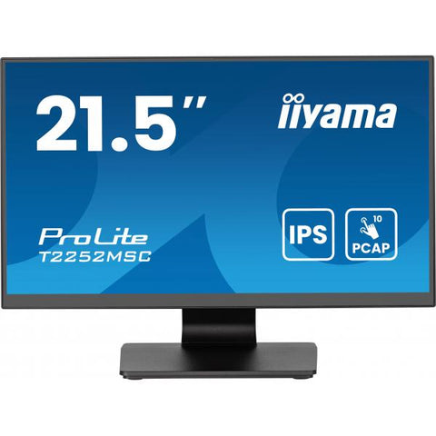 iiyama ProLite T2252MSC-B2AG Monitor PC 54,6 cm [21.5] 1920 x 1080 Pixel Full HD LCD Touch screen Nero (IIYAMA 54.5cm [21,5] T2252MSC-B2AG 16)