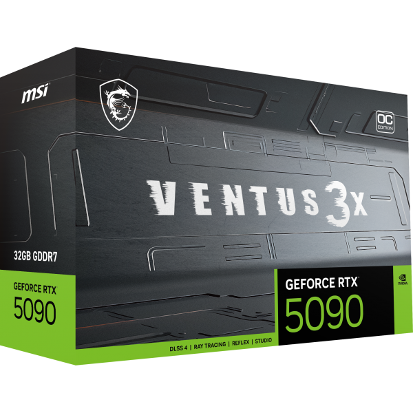 MSI VENTUS GEFORCE RTX 5090 32G 3X OC scheda video NVIDIA 32 GB GDDR7
