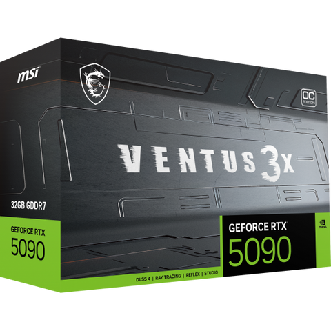 MSI VENTUS GEFORCE RTX 5090 32G 3X OC scheda video NVIDIA 32 GB GDDR7