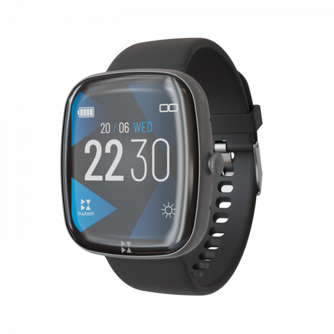 SMARTWATCH BUYTECH 1,83 COLOR WATER PROOF NERO SILICON