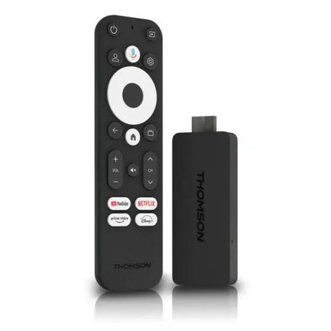 THOMSON-STREAMING-STICK-140G 2/8GB ANDROID 12 GOOGLE AMAZON PRIME 4K