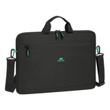 RIVACASE ECO BORSA PER NOTEBOOK DA 14" IN RPTE TASCA FRONTALE CON TRACOLLA NERO