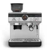Krups Precision Siebtr?germaschine XP801T, Espressomaschine, 3 l, Gemahlener Kaffee, Eingebautes Mahlwerk, Schwarz, Edelstahl