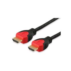 EQUIP CAVO HDMI 2.0 4K/60Hz 3D&ARC MASCHIO-MASCHIO 2 MT NERO ROSSO