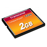 TRANSCEND 2GB COMPACT FLASH CARD (133X) PRODOTTO ITALIA