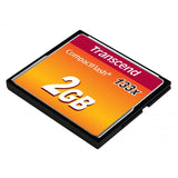 TRANSCEND 2GB COMPACT FLASH CARD (133X) PRODOTTO ITALIA