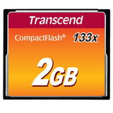 Transcend TS2GCF133 memoria flash 2 GB CompactFlash MLC
