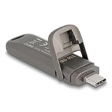 DeLOCK 54012 unità flash USB 256 GB USB tipo-C Grigio