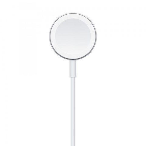 APPLE WATCH MAGNETIC CHARGING CABLE CAVO DI RICARICA SMARTWATCH MAGNETICO USB-A MASCHIO FUNZIONE FAST CHARGING 1 MT BIANCO