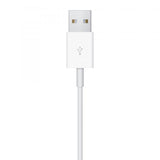 APPLE WATCH MAGNETIC CHARGING CABLE CAVO DI RICARICA SMARTWATCH MAGNETICO USB-A MASCHIO FUNZIONE FAST CHARGING 1 MT BIANCO