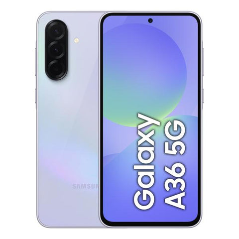 Samsung Galaxy A36 5G 17 cm [6.7] Doppia SIM Android 15 USB tipo-C 8 GB 256 GB 5000 mAh Lavanda (Samsung Galaxy A36 - 5G smartphone - dual-SIM - RAM 8 GB / Internal Memory 256 GB - OLED display - 6.7