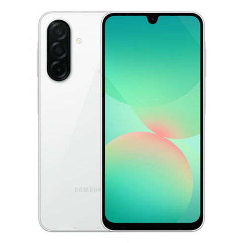 Samsung Galaxy A26 5G 17 cm [6.7] Doppia SIM Android 15 USB tipo-C 6 GB 128 GB 5000 mAh Bianco (Samsung Galaxy A26 - hvid - 5G smartph)