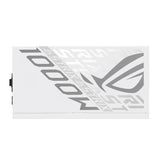 ASUS ROG -STRIX-1000P-GAMING-WHITE alimentatore per computer 1000 W 20+4 pin ATX ATX Bianco (Asus ROG Strix 1000W Platinum White Edition PSU, Fully Modular, 80+ Platinum, ATX 3.1, PCIe 5.0, GaN MOSFE